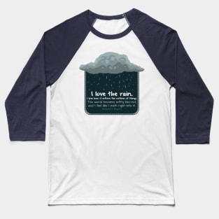 Diffusing Rain [drenched] Baseball T-Shirt